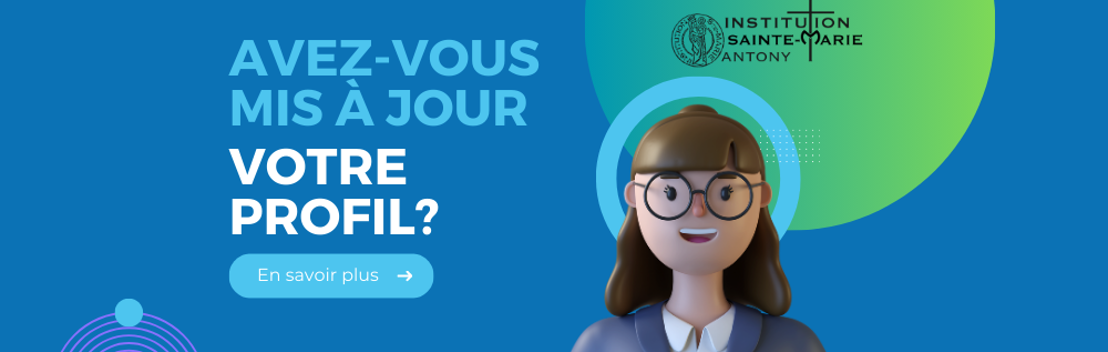 Avez-mis à jour votre profil alumni ? 